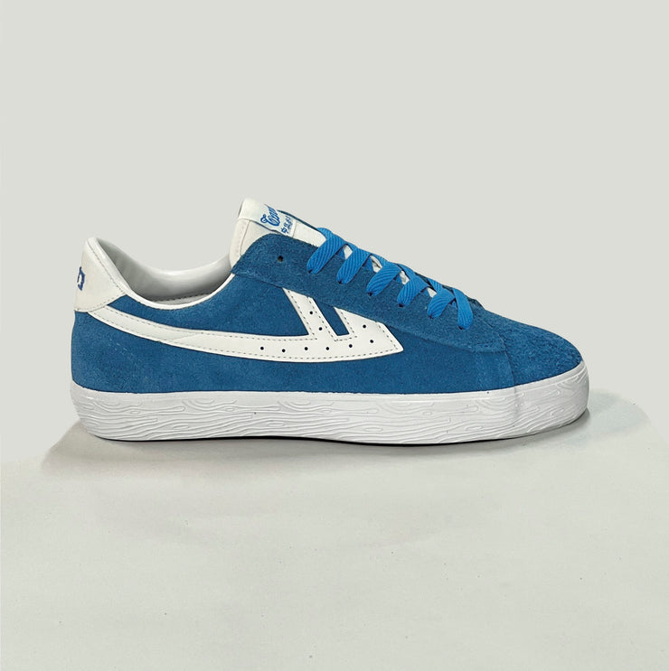 Blue Dime Suede Canvas Sneakers